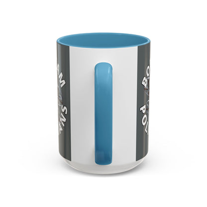 Bodycam the Politicians Drone Grey Accent Mug by theGreenDragonTavern.shop