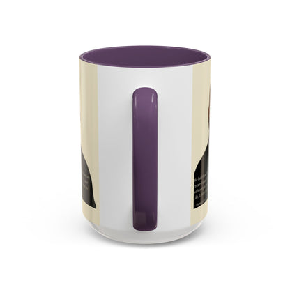 We hold these truths to be self-evident Parchment Yellow Accent Mug by theGreenDragonTavern.shop
