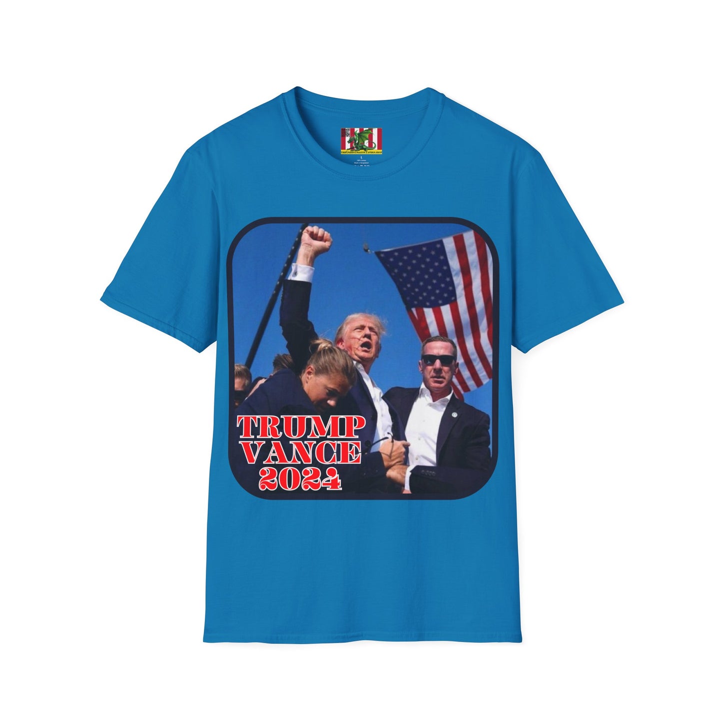 Trump and Vance 2024 Dark colors Unisex T-Shirt by theGreenDragonTavern.shop