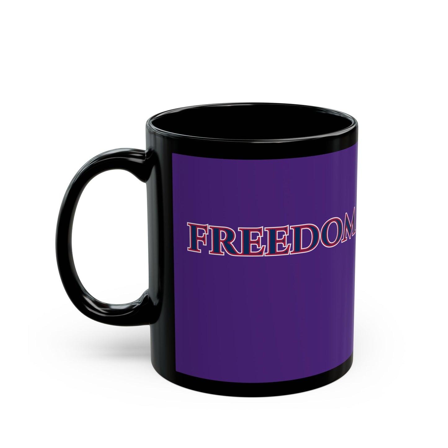 Freedom, Dark Purple Mug by theGreenDragonTavern.shop