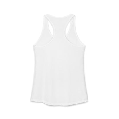 Hula Girl Packin' Heat Women's Racerback Tank Top by theGreenDragonTavern.shop