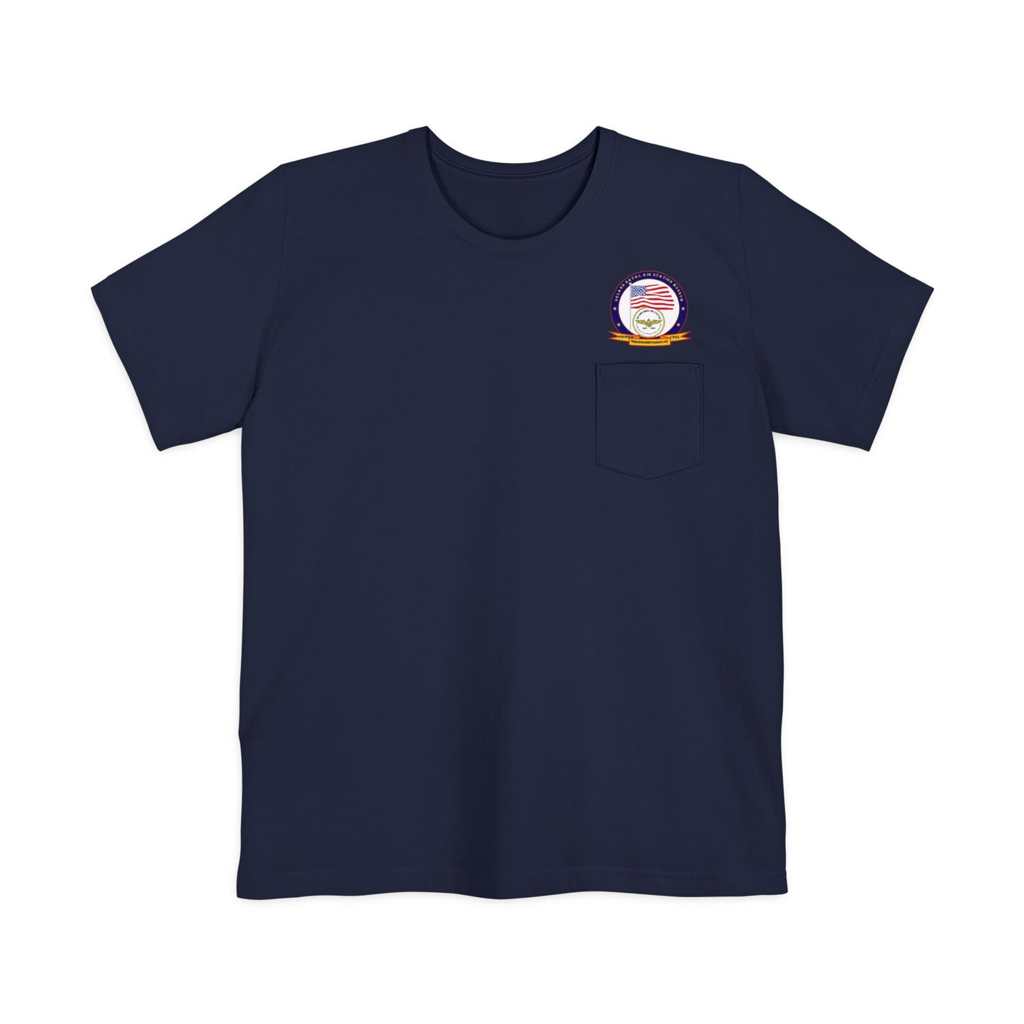 DeLand Naval Air Station Museum Unisex Pocket T-Shirt by theGreenDragonTavern.shop