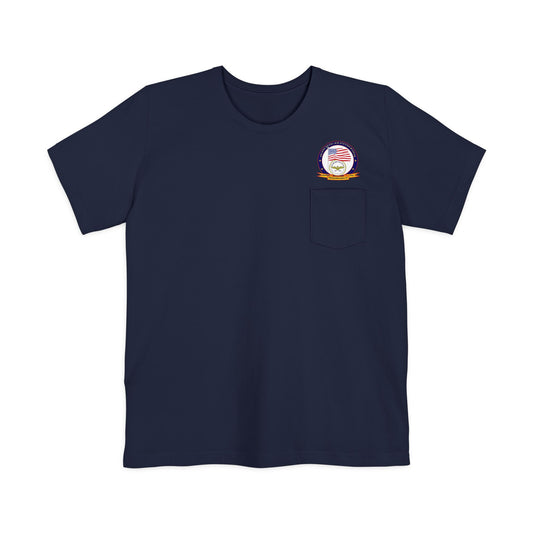 DeLand Naval Air Station Museum Unisex Pocket T-Shirt by theGreenDragonTavern.shop