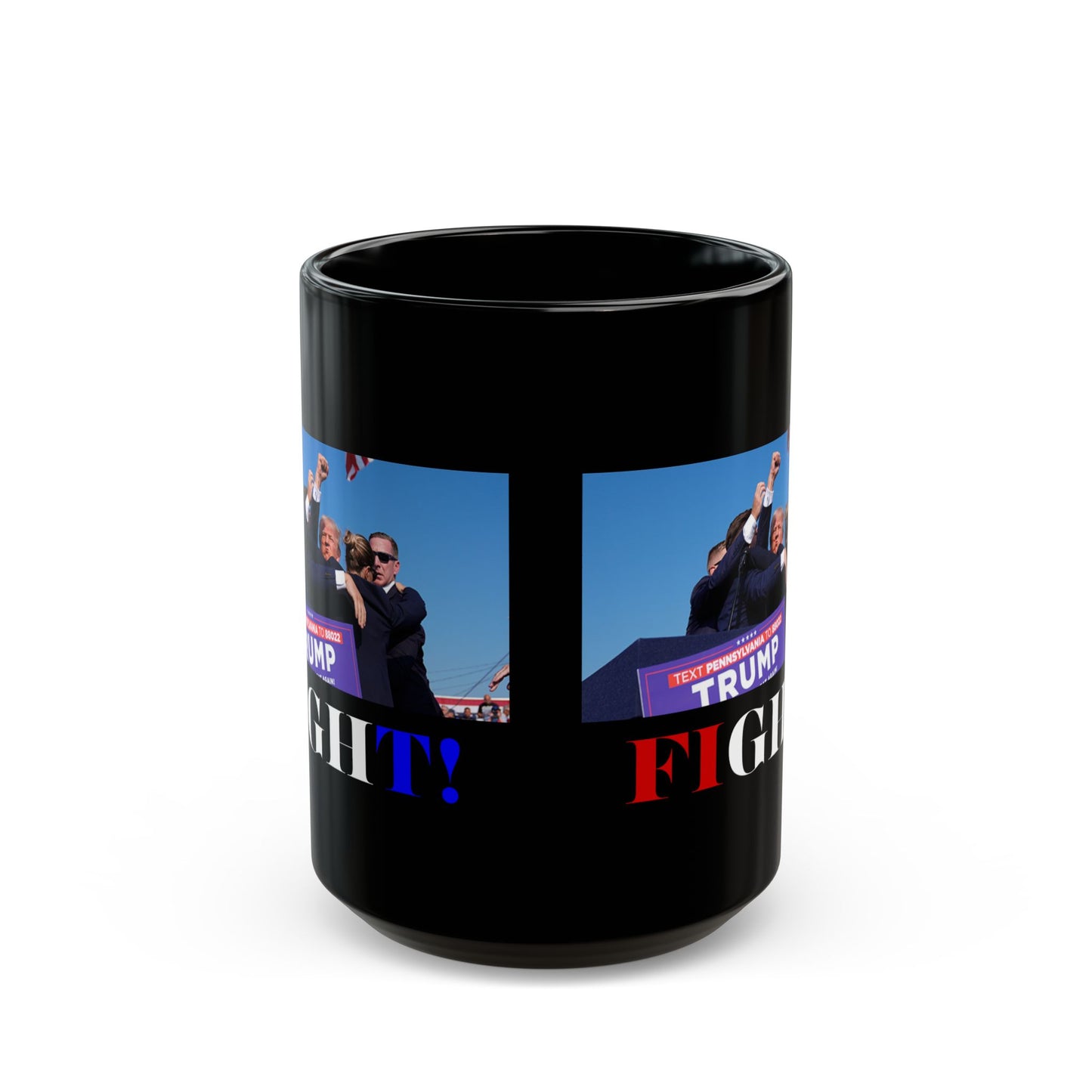 Fight! Black Mug by theGreenDragonTavern.shop