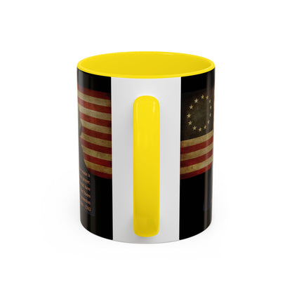 Washington's Earnest Prayer Black Accent Mug by theGreenDragonTavern.shop