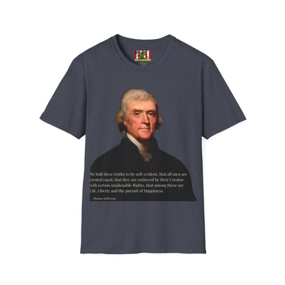 We hold these truths to be self-evident Dark colors Unisex T-Shirt by theGreenDragonTavern.shop