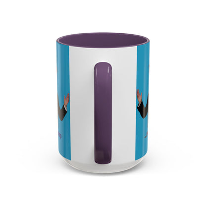 Trump...will be Trump Turquoise Accent Mug by theGreenDragonTavern.shop
