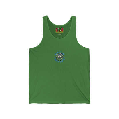 2-sided, Bodycam the Politicians Cameras Unisex Jersey Tank Top by theGreenDragonTavern.shop