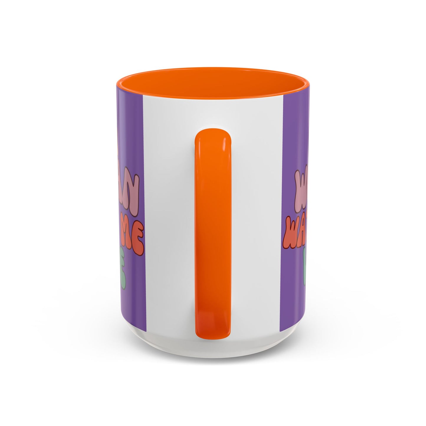 I Am Woman Watch Me Vote Light Purple Accent Mug by theGreenDragonTavern.shop