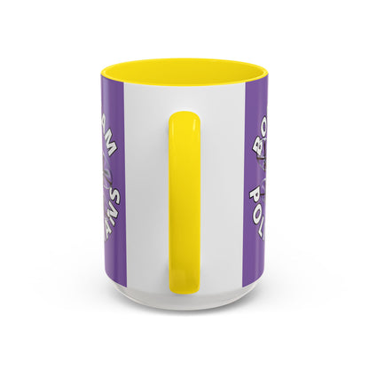Bodycam the Politicians Drone Light Purple Accent Mug by theGreenDragonTavern.shop