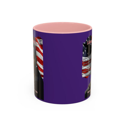 "I Have a Dream" MLKJr Purple Accent Mug by theGreenDragonTavern.shop