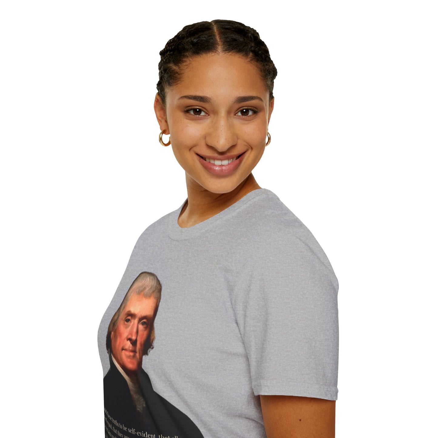We hold these truths to be self-evident Light colors Unisex T-Shirt by theGreenDragonTavern.shop