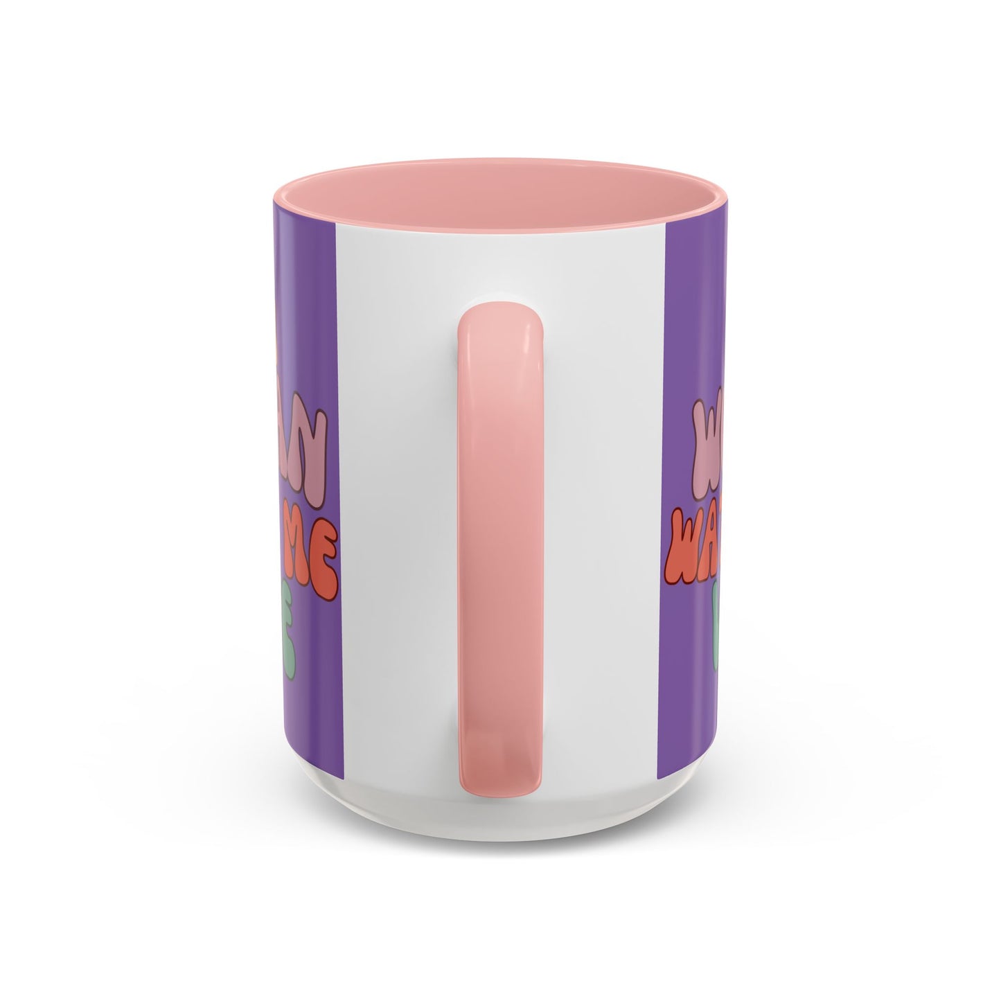 I Am Woman Watch Me Vote Light Purple Accent Mug by theGreenDragonTavern.shop