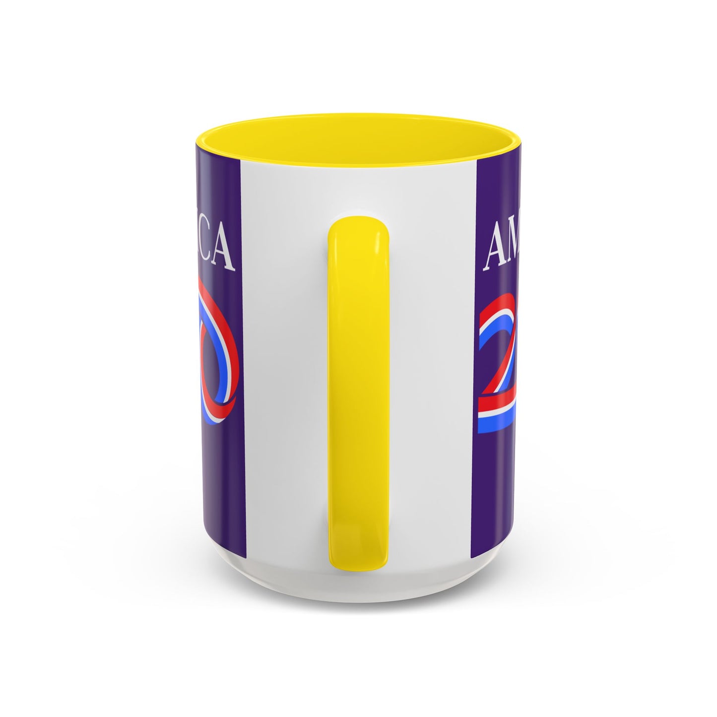 America 250 Dark Purple Accent Mug by theGreenDragonTavern.shop