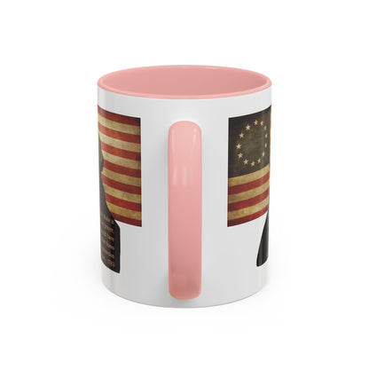 Washington's Earnest Prayer White Accent Mug by theGreenDragonTavern.shop
