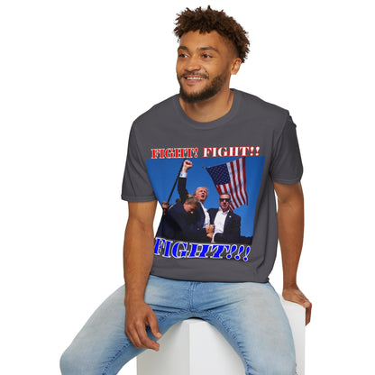 FIGHT! FIGHT!! FIGHT!!! Dark colors Unisex T-Shirt by theGreenDragonTavern.shop