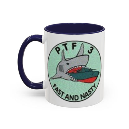 DNASM PTF-3 White Accent Mug by theGreenDragonTavern.shop