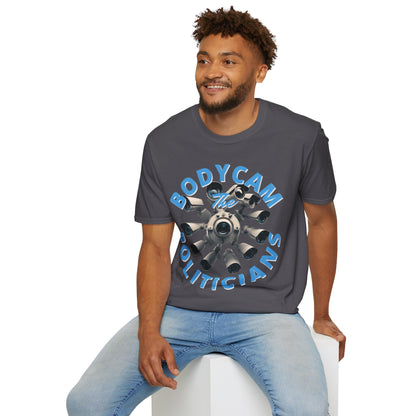 Bodycam the Politicians Cameras Dark colors Unisex T-Shirt by theGreenDragonTavern.shop
