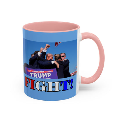 Fight! Accent Mug by theGreenDragonTavern.shop