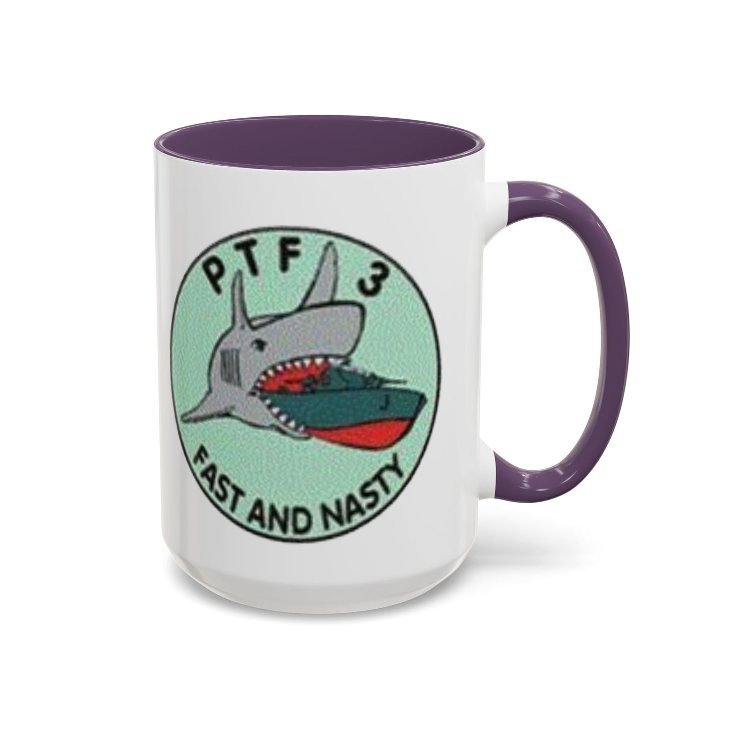 DNASM PTF-3 White Accent Mug by theGreenDragonTavern.shop