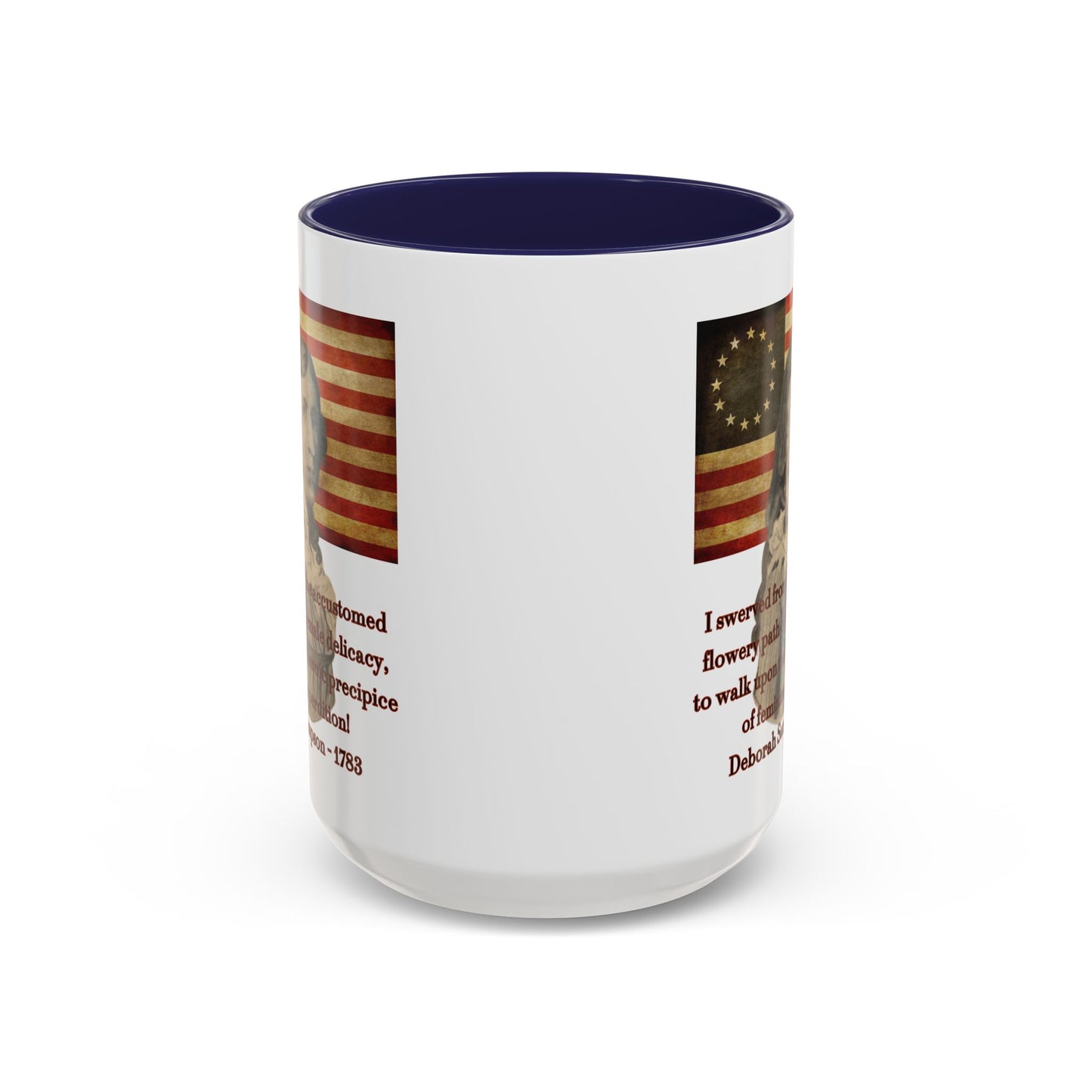 Deborah Sampson, America's Mulan White Accent Mug by theGreenDragonTavern.shop
