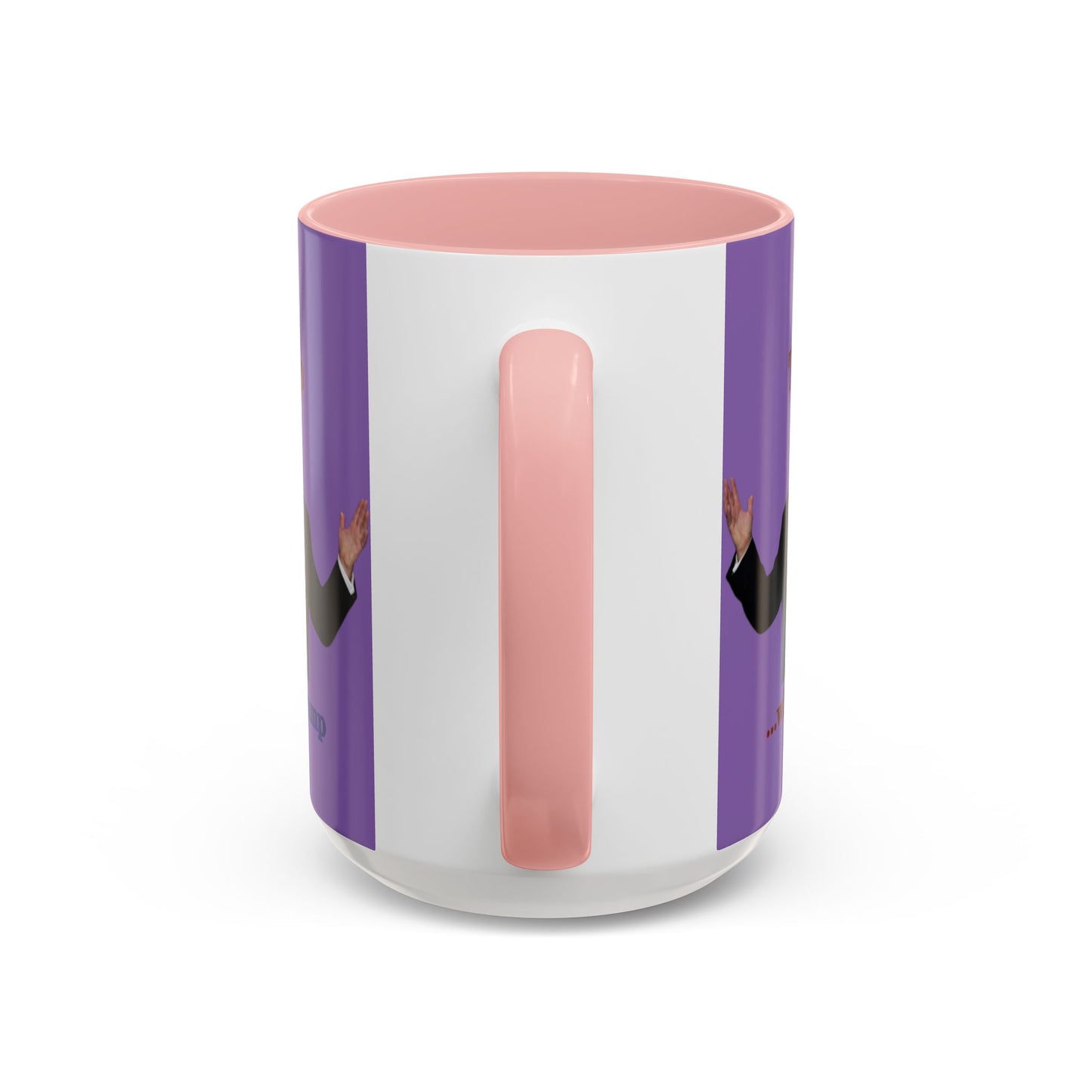 Trump...will be Trump Light Purple Accent Mug by theGreenDragonTavern.shop