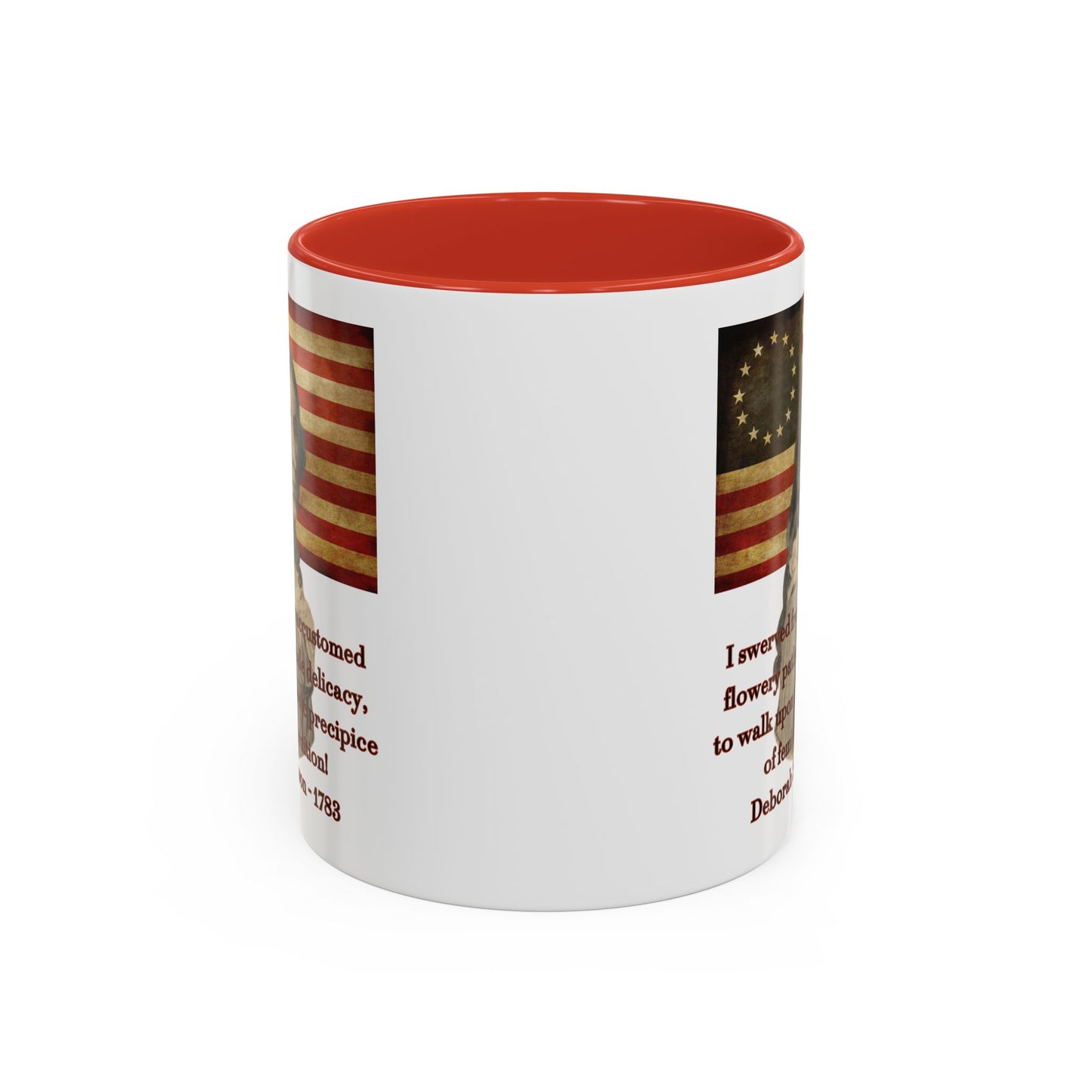 Deborah Sampson, America's Mulan White Accent Mug by theGreenDragonTavern.shop
