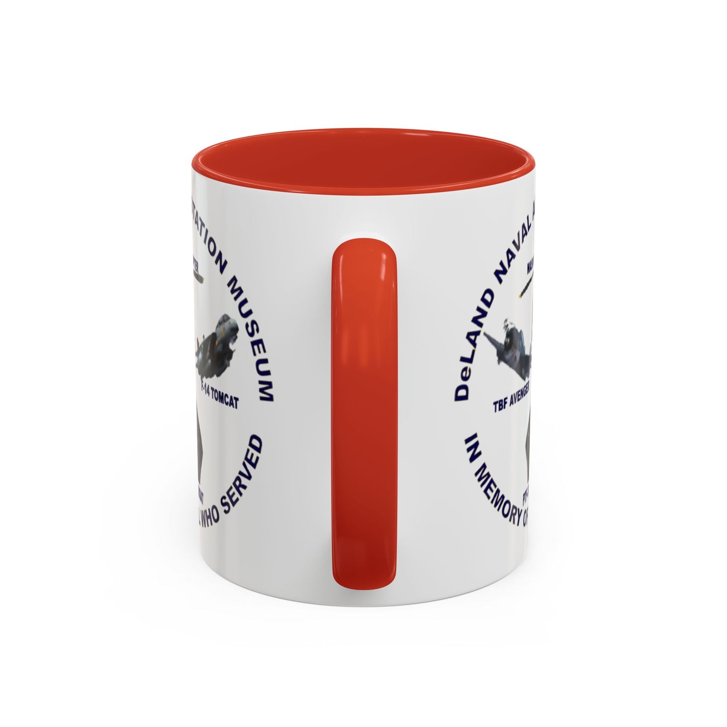 DNASM Student art White Accent Mug by theGreenDragonTavern.shop