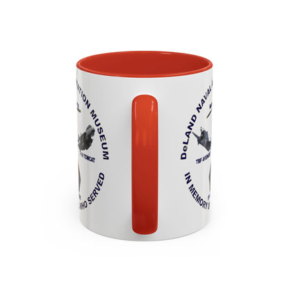 DNASM Student art White Accent Mug by theGreenDragonTavern.shop