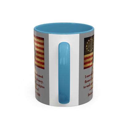 Deborah Sampson, America's Mulan Grey Accent Mug by theGreenDragonTavern.shop