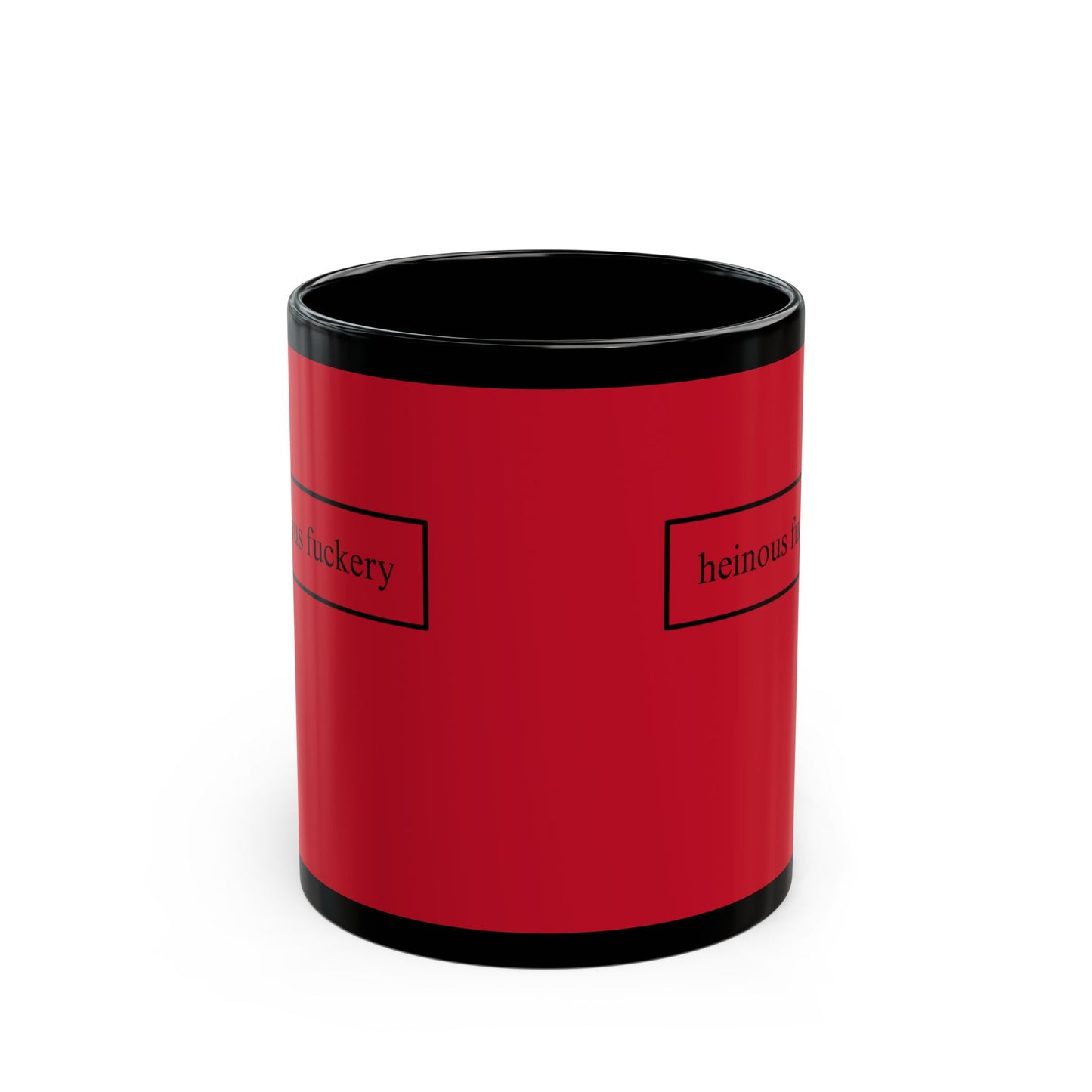 Heinous Fuckery Red Mug by theGreenDragonTavern.shop