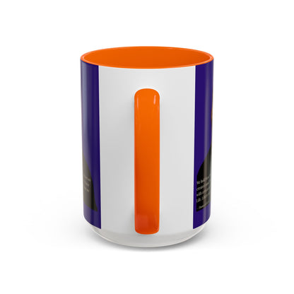 We hold these truths to be self-evident Dark Purple Accent Mug by theGreenDragonTavern.shop