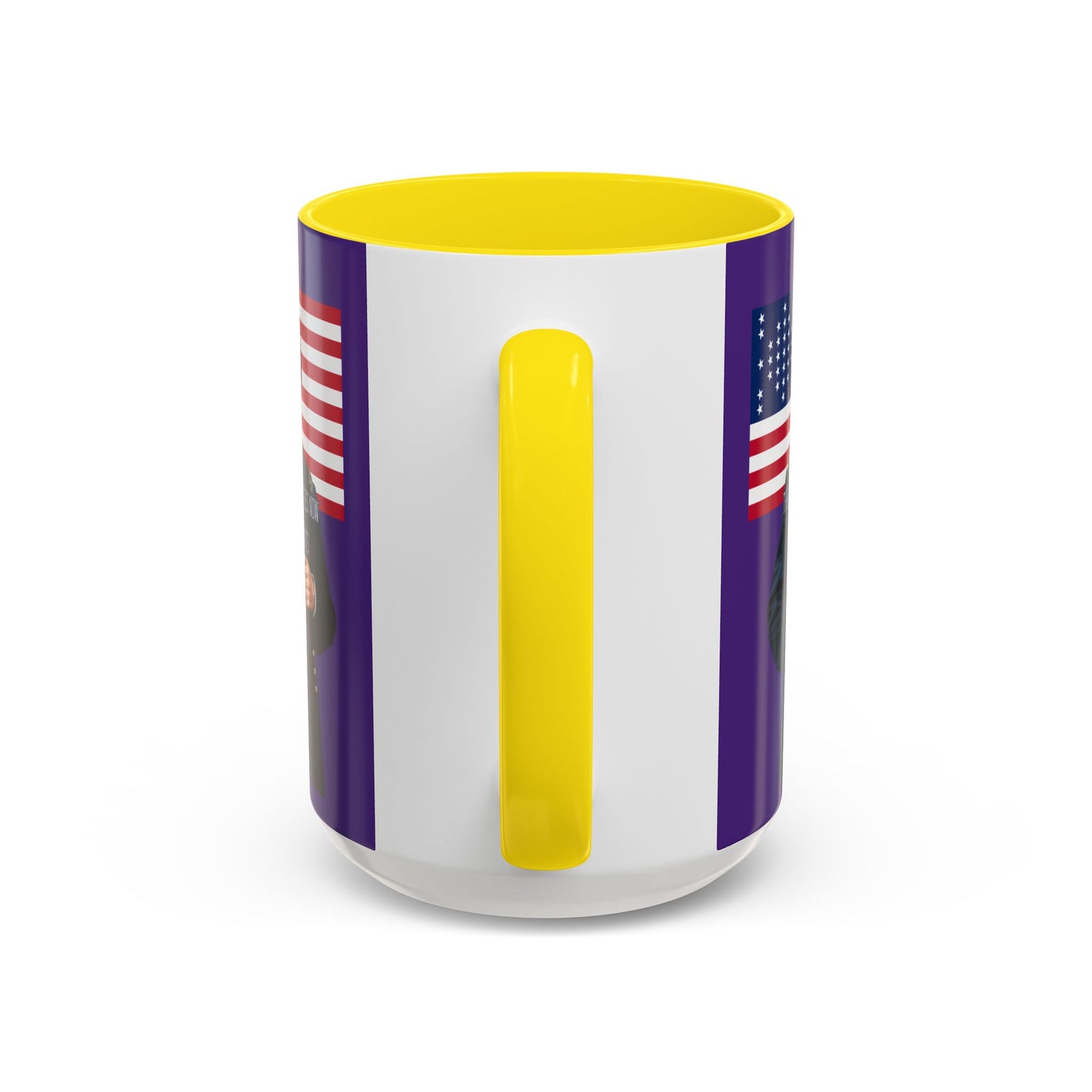 "Traitors and Patriots" Ulysses Grant Dark Purple Accent Mug by theGreenDragonTavern.shop