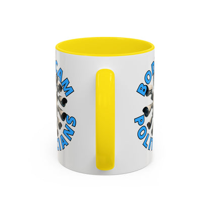 Bodycam the Politicians Cameras White Accent Mug by theGreenDragonTavern.shop