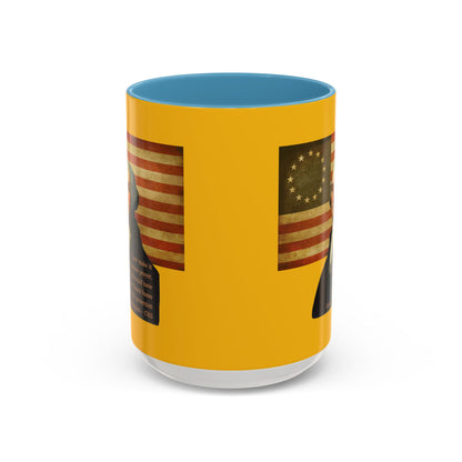 Washington's Earnest Prayer Yellow Accent Mug by theGreenDragonTavern.shop