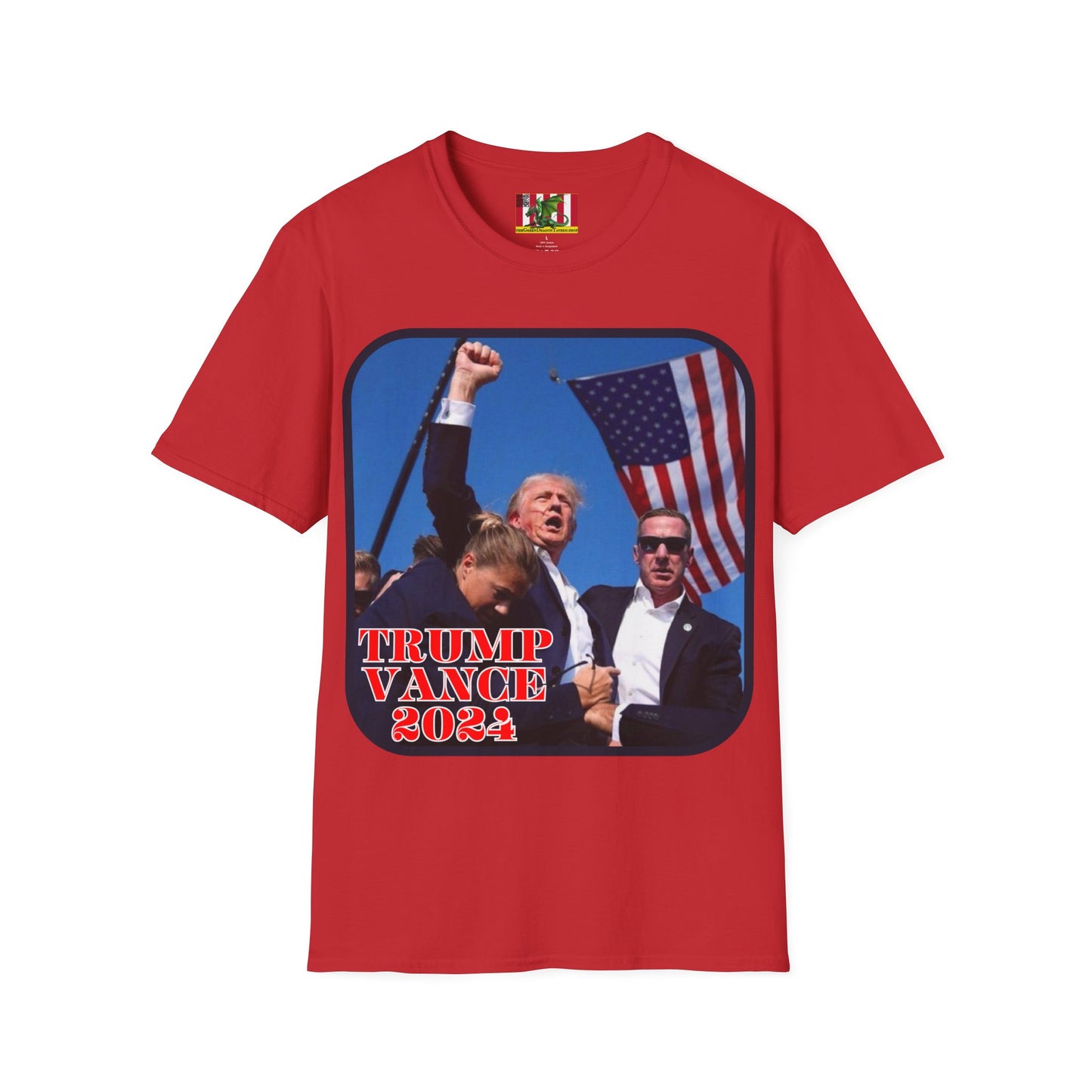 Trump and Vance 2024 Light colors Unisex T-Shirt by theGreenDragonTavern.shop