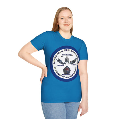 DNASM Student Art Navy Frame Darker colors Unisex T-Shirt by theGreenDragonTavern.shop