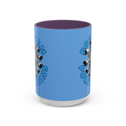 Bodycam the Politicians Cameras Blue Accent Mug by theGreenDragonTavern.shop