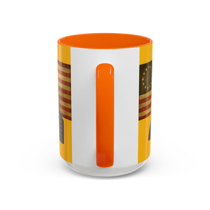 Washington's Earnest Prayer Yellow Accent Mug by theGreenDragonTavern.shop