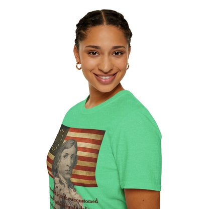 Deborah Sampson, America's Mulan Dark colors Unisex T-Shirt by theGreenDragonTavern.shop