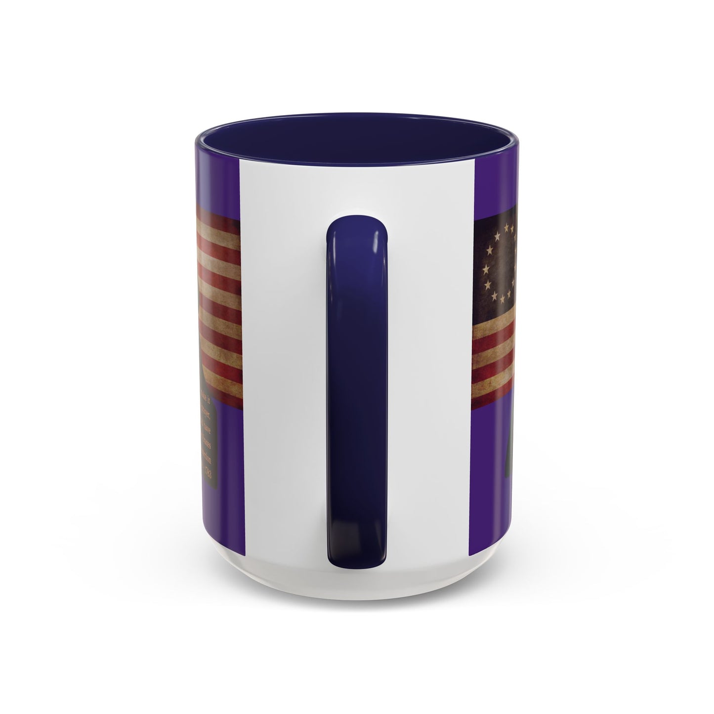 Washington's Earnest Prayer Purple Accent Mug by theGreenDragonTavern.shop
