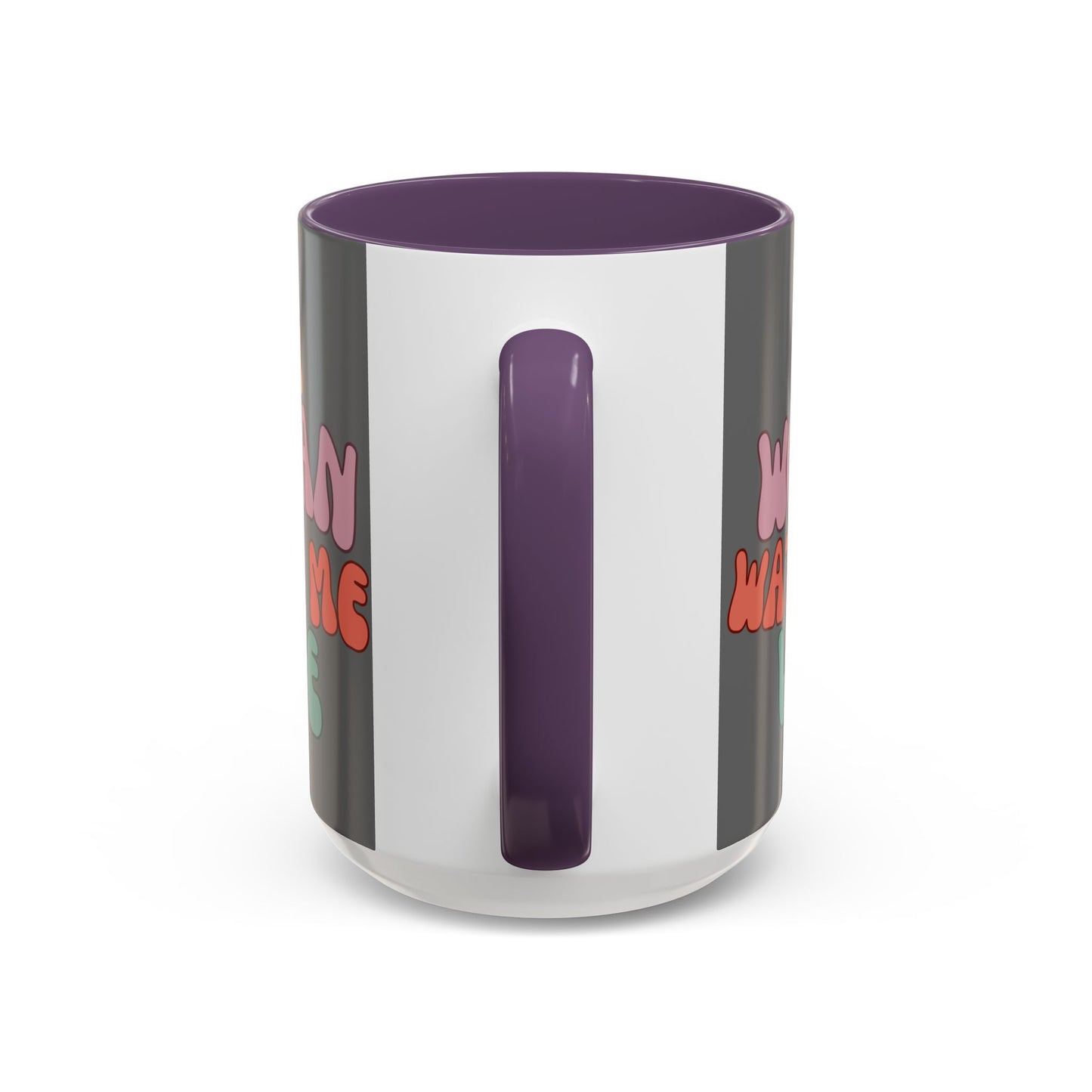 I Am Woman Watch Me Vote Grey Accent Mug by theGreenDragonTavern.shop