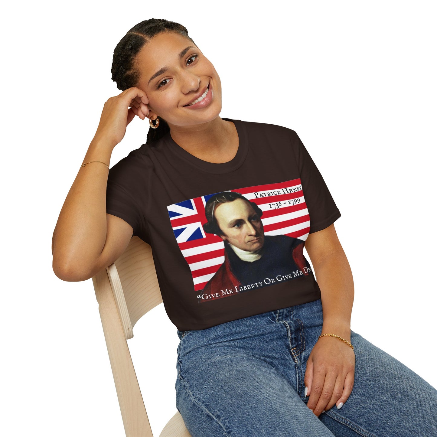 Patrick Henry DKcolors Unisex T-Shirt by theGreenDragonTavern.shop