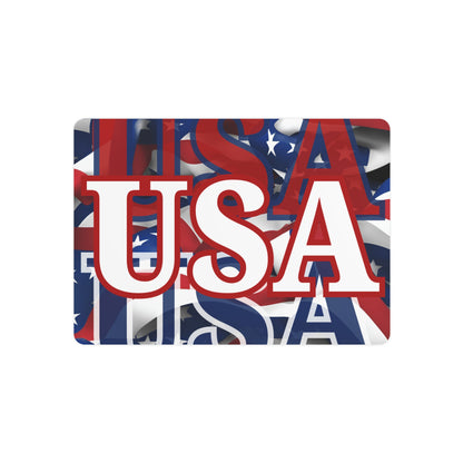 USA! USA! USA White Center Metal Art Sign by theGreenDragonTavern.shop