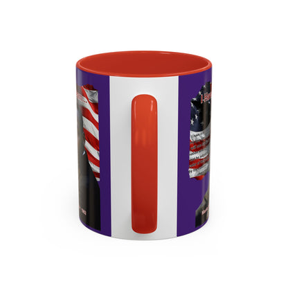 "I Have a Dream" MLKJr Purple Accent Mug by theGreenDragonTavern.shop