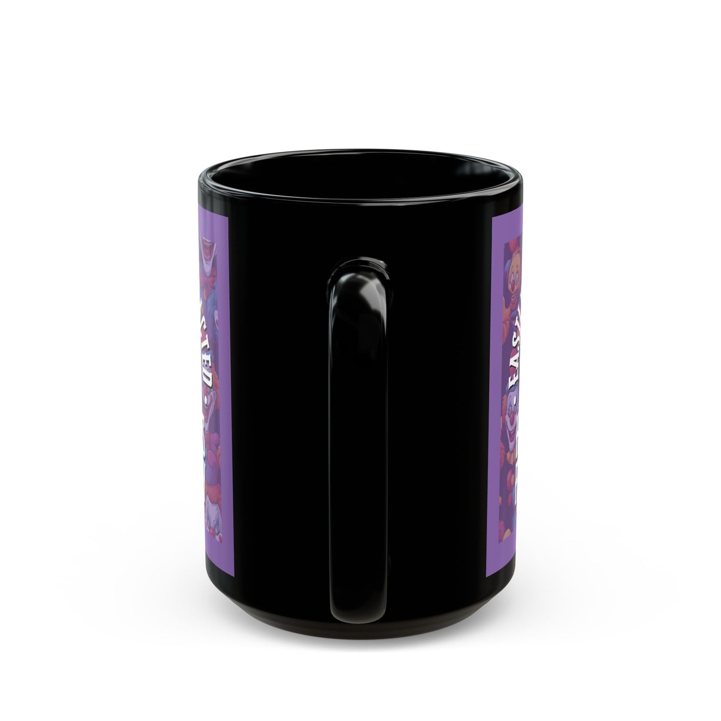 Easily Distracted by Heinous Fuckery Little Jinx Light Purple Mug by theGreenDragonTavern.shop