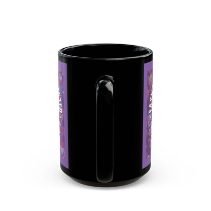 Easily Distracted by Heinous Fuckery Little Jinx Light Purple Mug by theGreenDragonTavern.shop