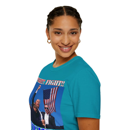 FIGHT! FIGHT!! FIGHT!!! Dark colors Unisex T-Shirt by theGreenDragonTavern.shop
