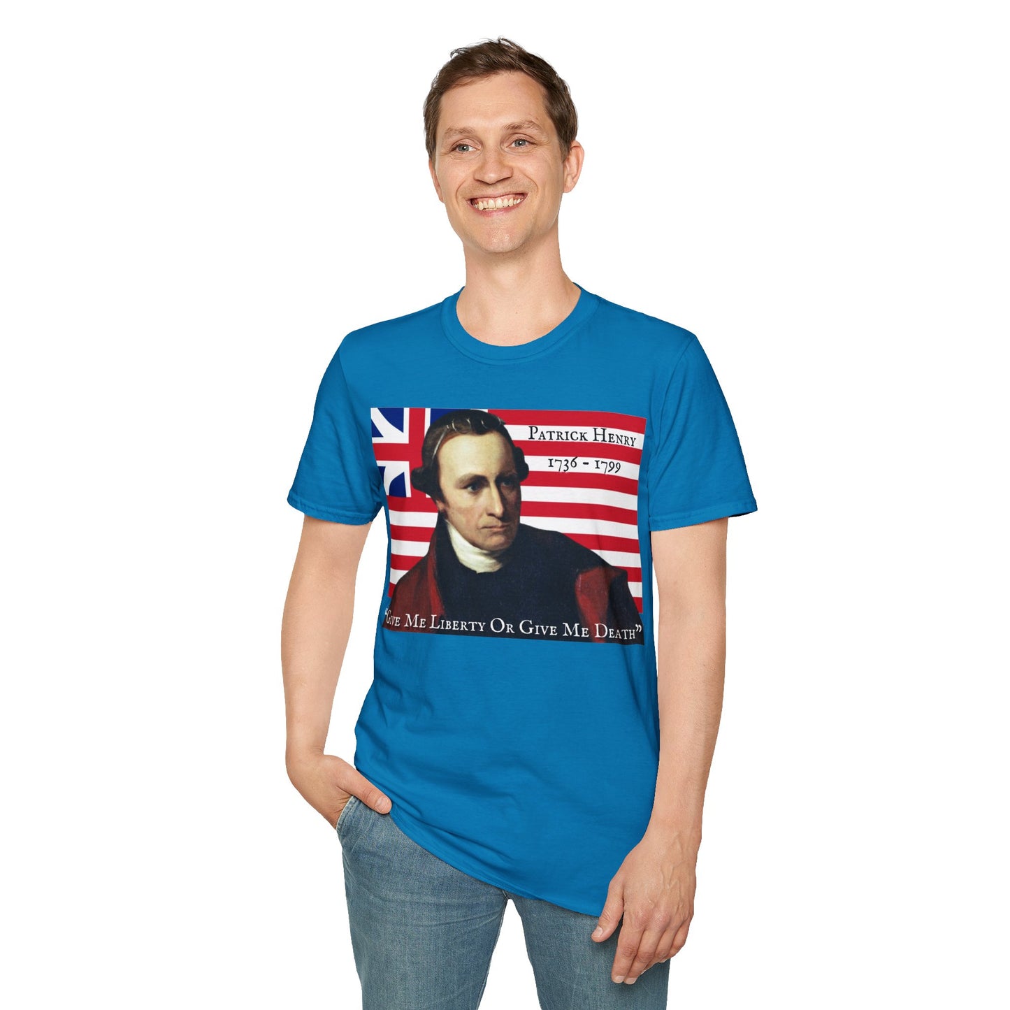 Patrick Henry DKcolors Unisex T-Shirt by theGreenDragonTavern.shop