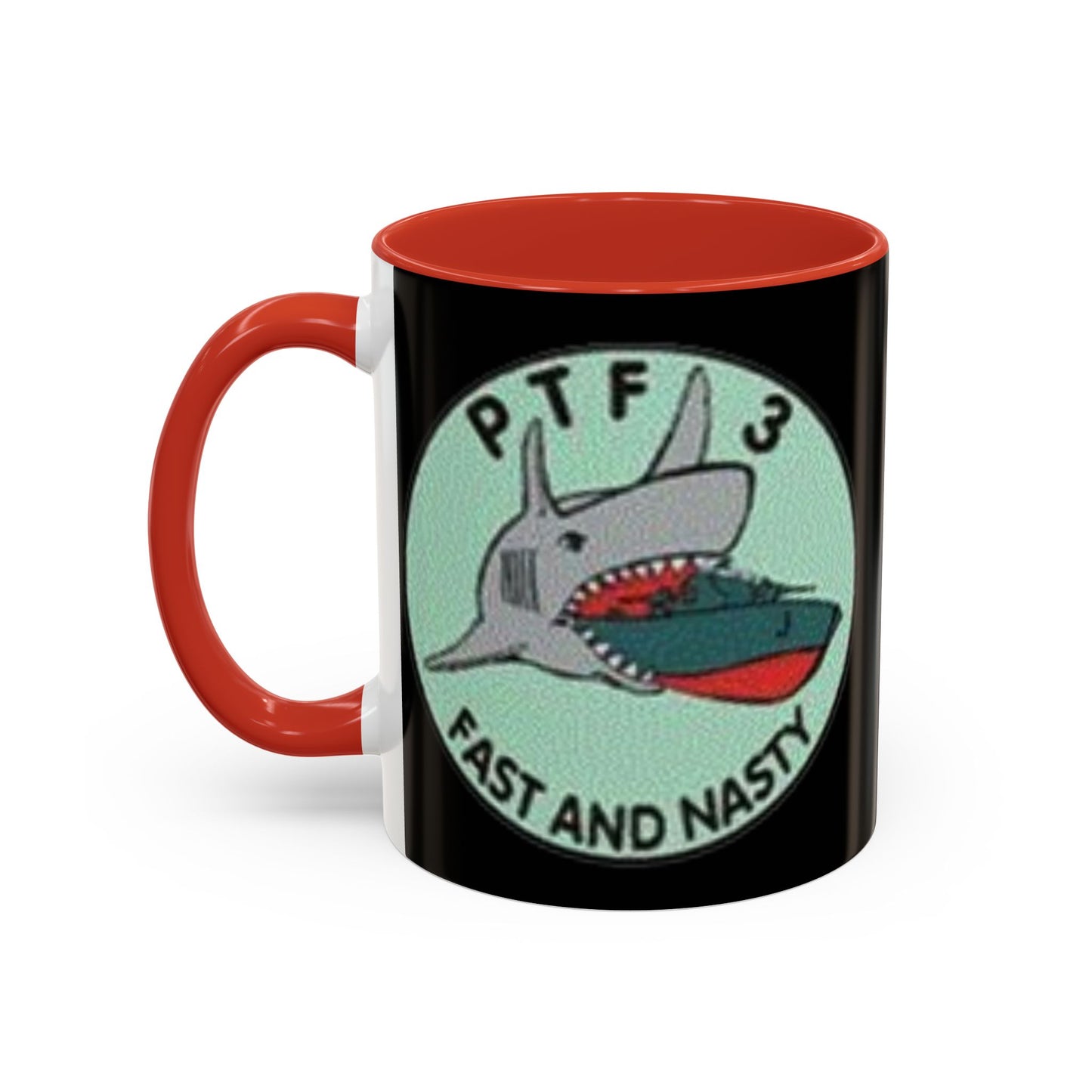 DNASM PTF-3 Black Accent Mug by theGreenDragonTavern.shop